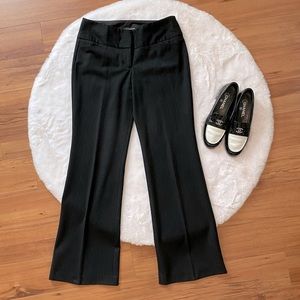 Express Design Studio Editor Black White Striped Pants
